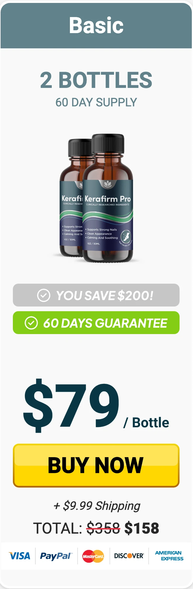 Kerafirm Pro 2 bottles